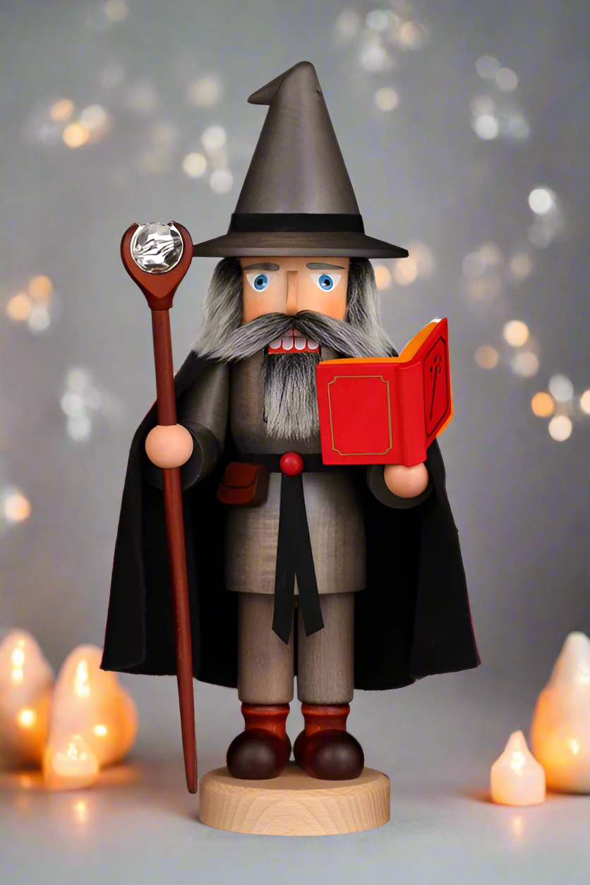 Nutcracker (Classic) - Halloween Wizard with Staff
